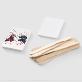 Schädel-Samurai-Duell Fächer (Non-assembled)