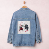 Schädel-Samurai-Duell Jeansjacke (Hangar)