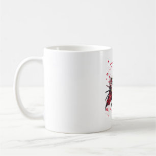 Schädel-Samurai-Duell Kaffeetasse