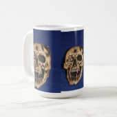 SCHÄDEL-SCHALE KAFFEETASSE (Vorderseite Links)