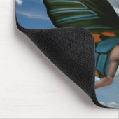 Schädel Schmetterling Mousepad (Ecke)