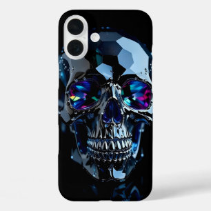 Schädel-Schmuck iPhone 16 Plus Hülle