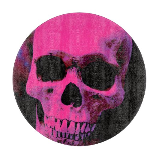 Schädel Schneidebrett (Vorderseite)