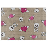 Schädel Schneidebrett (Vorderseite)