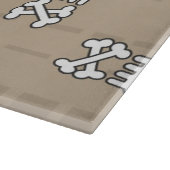 Schädel Schneidebrett (Ecke)