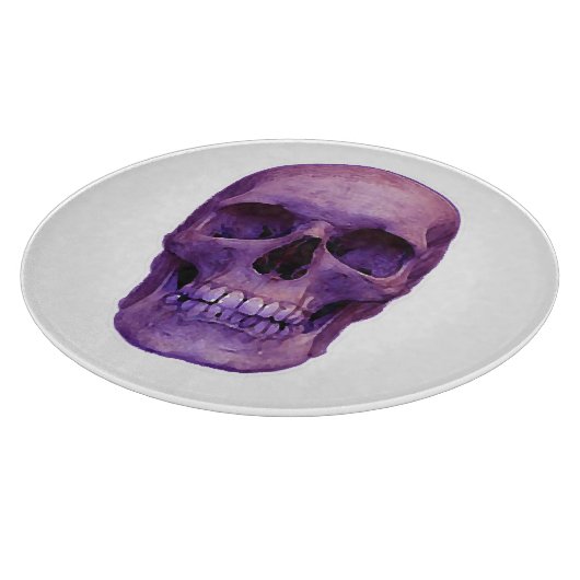 Schädel Schneidebrett (Ecke)