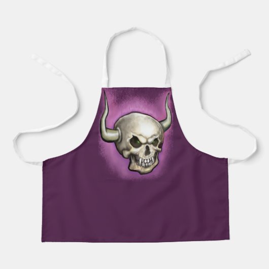 Schädel Schürze (Vorderseite)