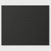 Schädel: Schwarz und Knochen weiß Geschenkpapier (Flach)