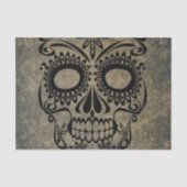 Schädel Seidenpapier (Vorderseite)