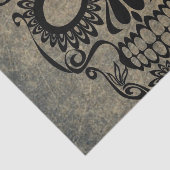 Schädel Seidenpapier (Ausschnitt)