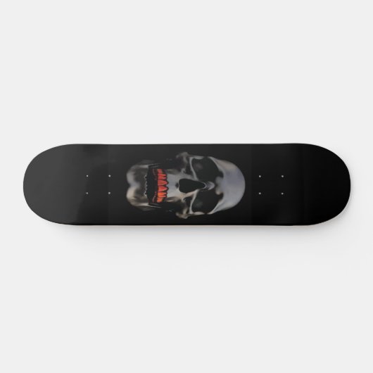 Schädel Skateboard (Horizontal)