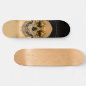 Schädel Skateboard (Horizontal)