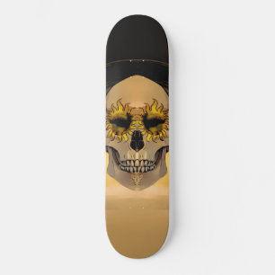 Schädel Skateboard