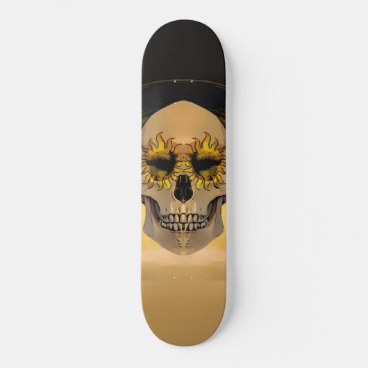 Schädel Skateboard (Vorderseite)