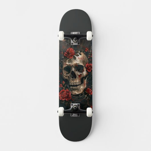 Schädel Skateboard (Vorderseite)