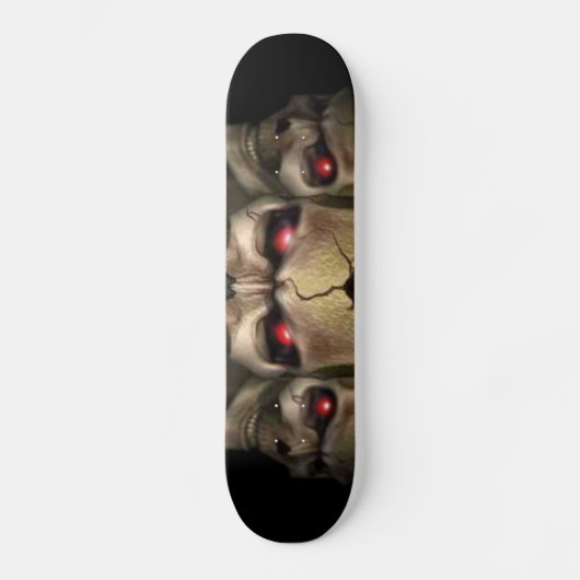 Schädel Skateboard (Vorderseite)