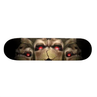 Schädel Skateboard