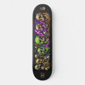 Schädel Skateboard (Vorderseite)