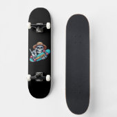 Schädel Skateboard (Vorderseite)