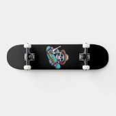 Schädel Skateboard (Horizontal)