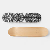 Schädel Skateboard (Horizontal)
