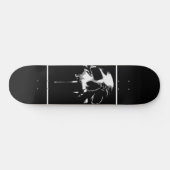 Schädel Skateboard (Horizontal)