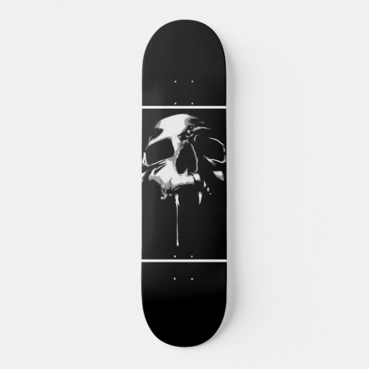 Schädel Skateboard (Vorderseite)