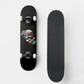 Schädel Skateboard (Vorderseite)