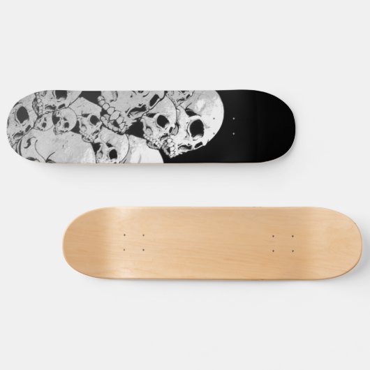 Schädel-Skateboard Skateboard (Horizontal)