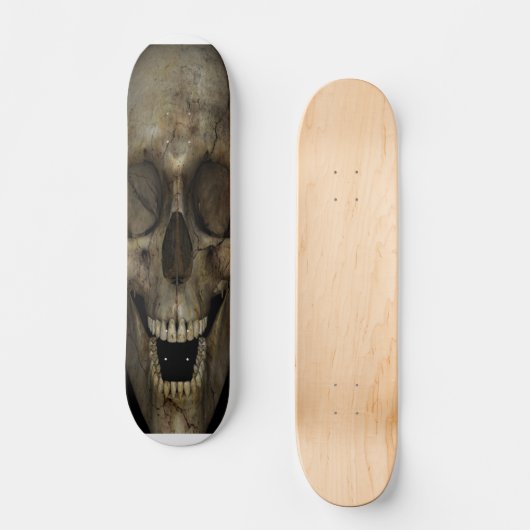 Schädel-Skateboard Skateboard (Vorderseite)