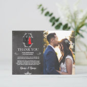 Schädel-Skelette Halloween danken Ihnen Dankeskarte (Stehend Vorderseite)