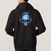 Schädel so what hoodie (Rückseite)