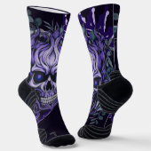 Schädel Socken (Gewinkelt)