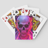 Schädel Spielkarten (Rückseite)