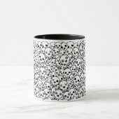 Schädel-Stapel Tasse (Zentrum)