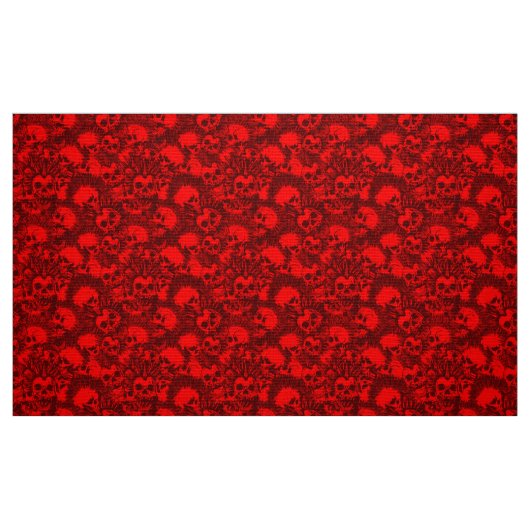 Schädel Stoff (Fat Quarter (45,7 x 55,9 cm))