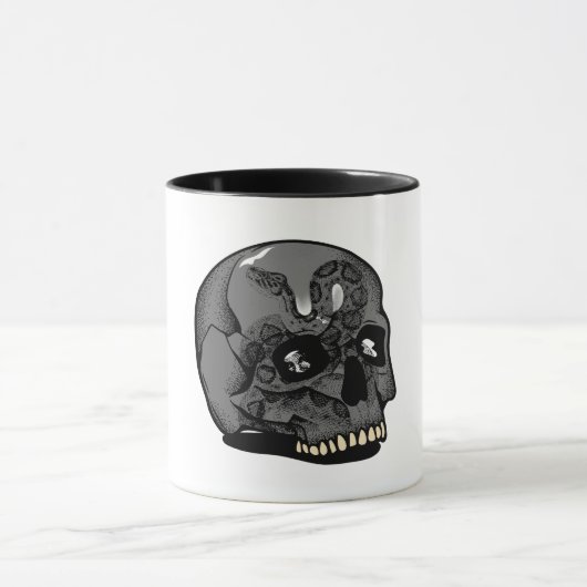 Schädel-Straßenkultur Tasse (Zentrum)