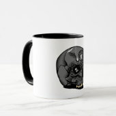 Schädel-Straßenkultur Tasse (Vorderseite Links)
