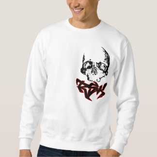 Schädel-Strickjacke Sweatshirt