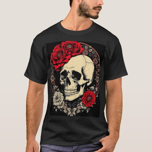 Schädel T-Shirt (Vorderseite)