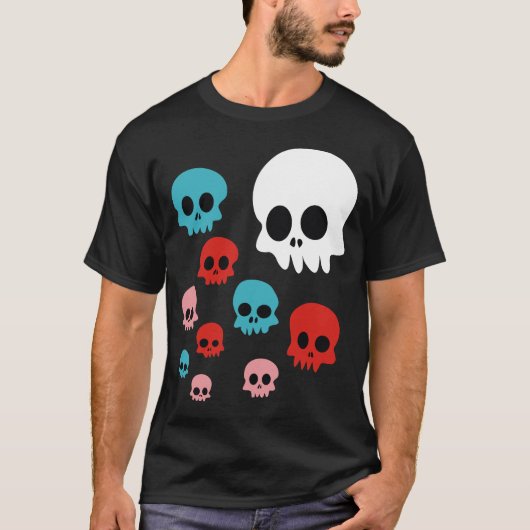 Schädel T-Shirt (Vorderseite)
