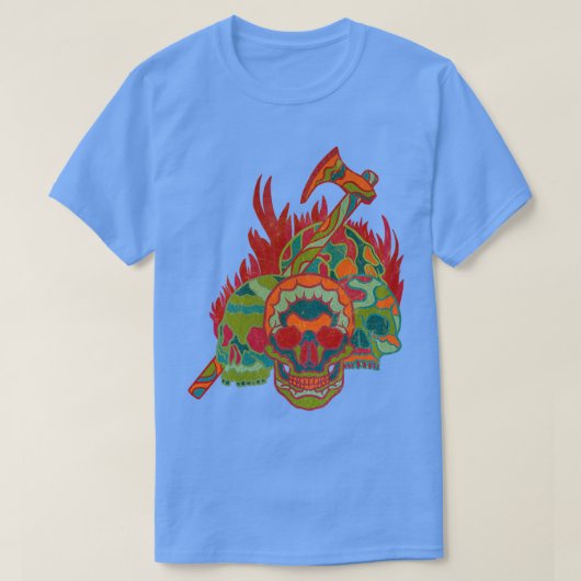 Schädel T-Shirt (Design vorne)