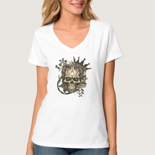 Schädel T-Shirt (Vorderseite)