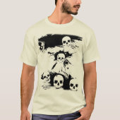 Schädel-T - Shirt (Vorderseite)