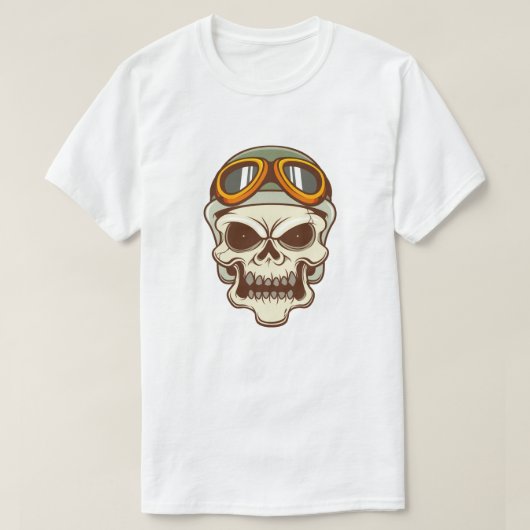 Schädel T-Shirt (Design vorne)
