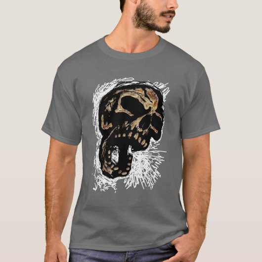 Schädel-T - Shirt (Vorderseite)