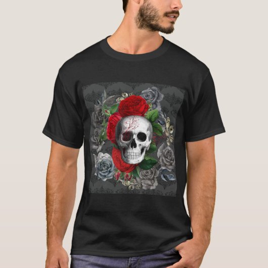 Schädel T-Shirt (Vorderseite)