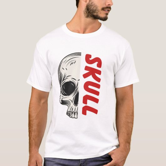 Schädel T-Shirt (Vorderseite)