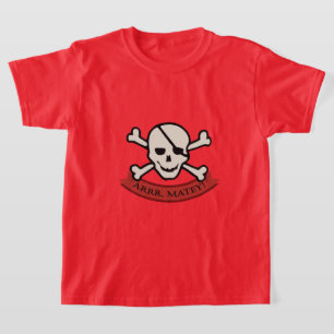 Schädel - T - Shirt für Kinder