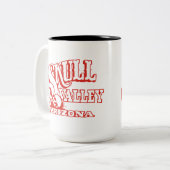 Schädel-Tal, Arizona Zweifarbige Tasse (Vorderseite Links)